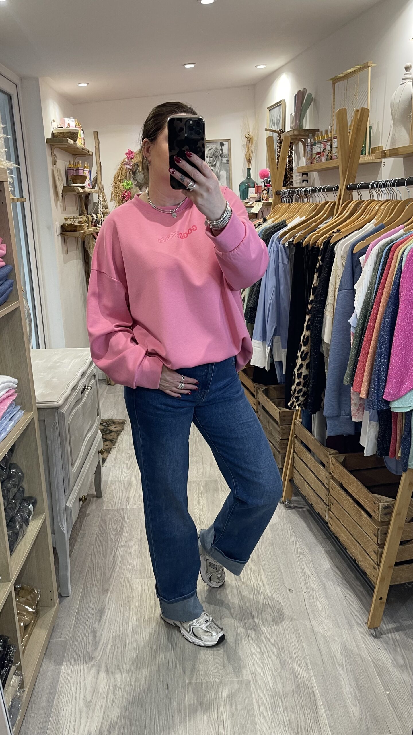 Sweat Good Vibes rose – Image 7