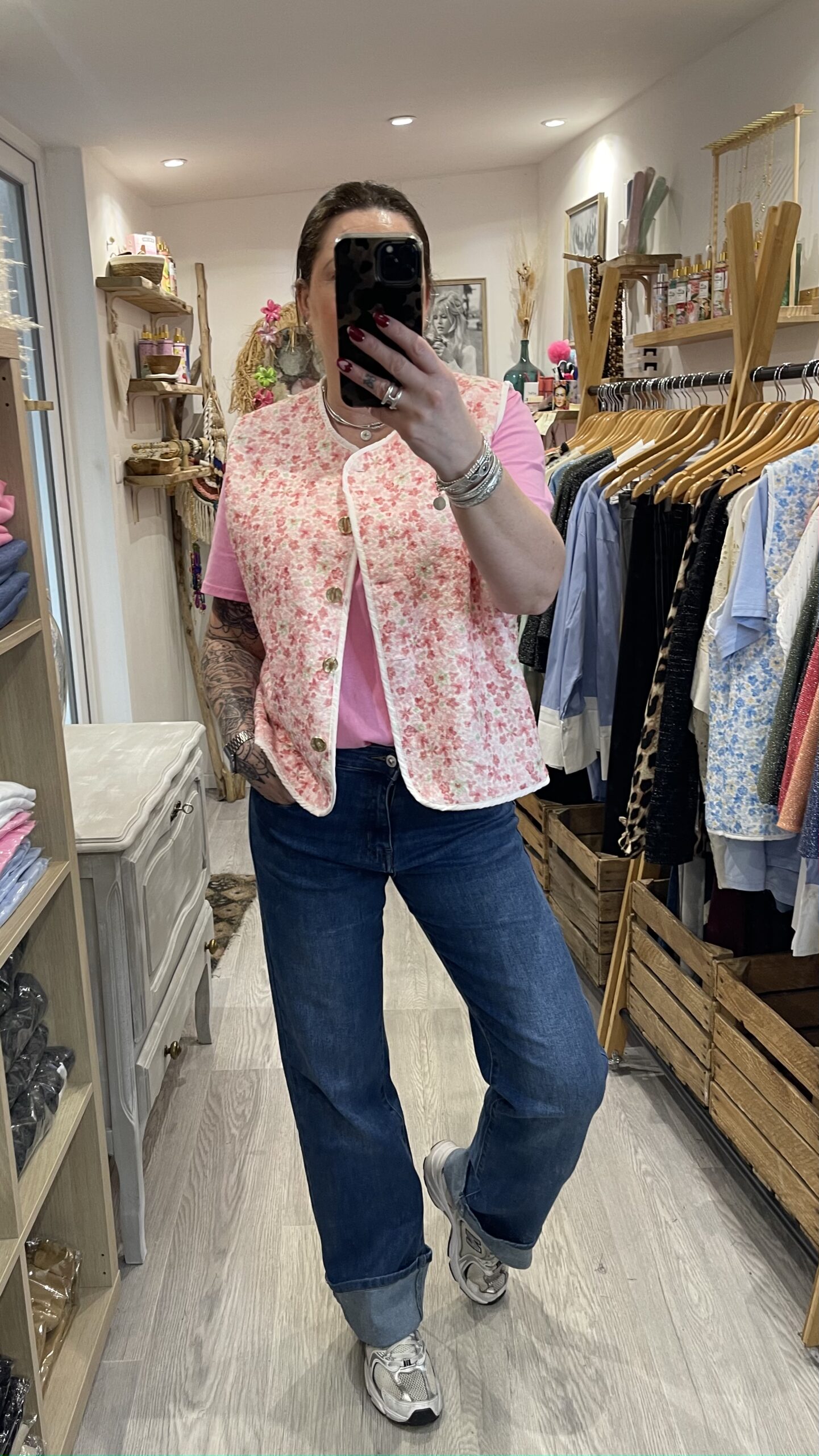 T-shirt Ézio rose – Image 2