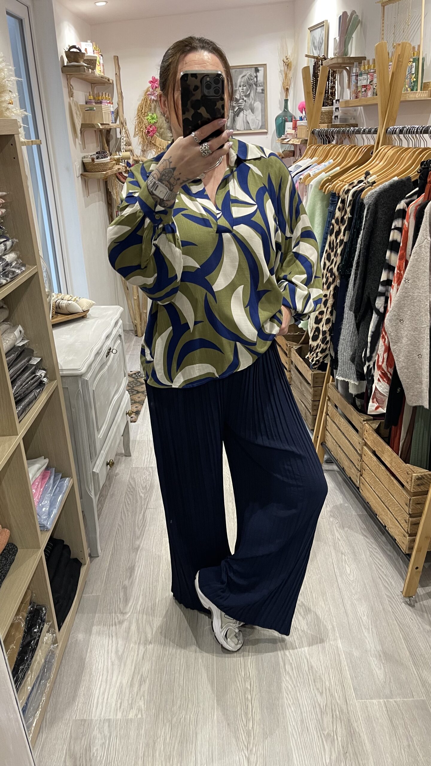 Pantalon Milo bleu marine – Image 4