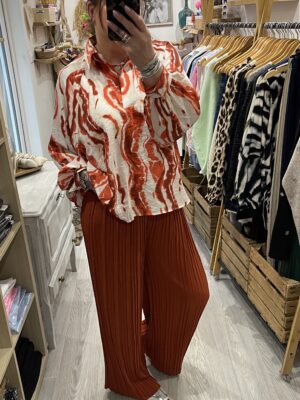 Pantalon Milo terracotta