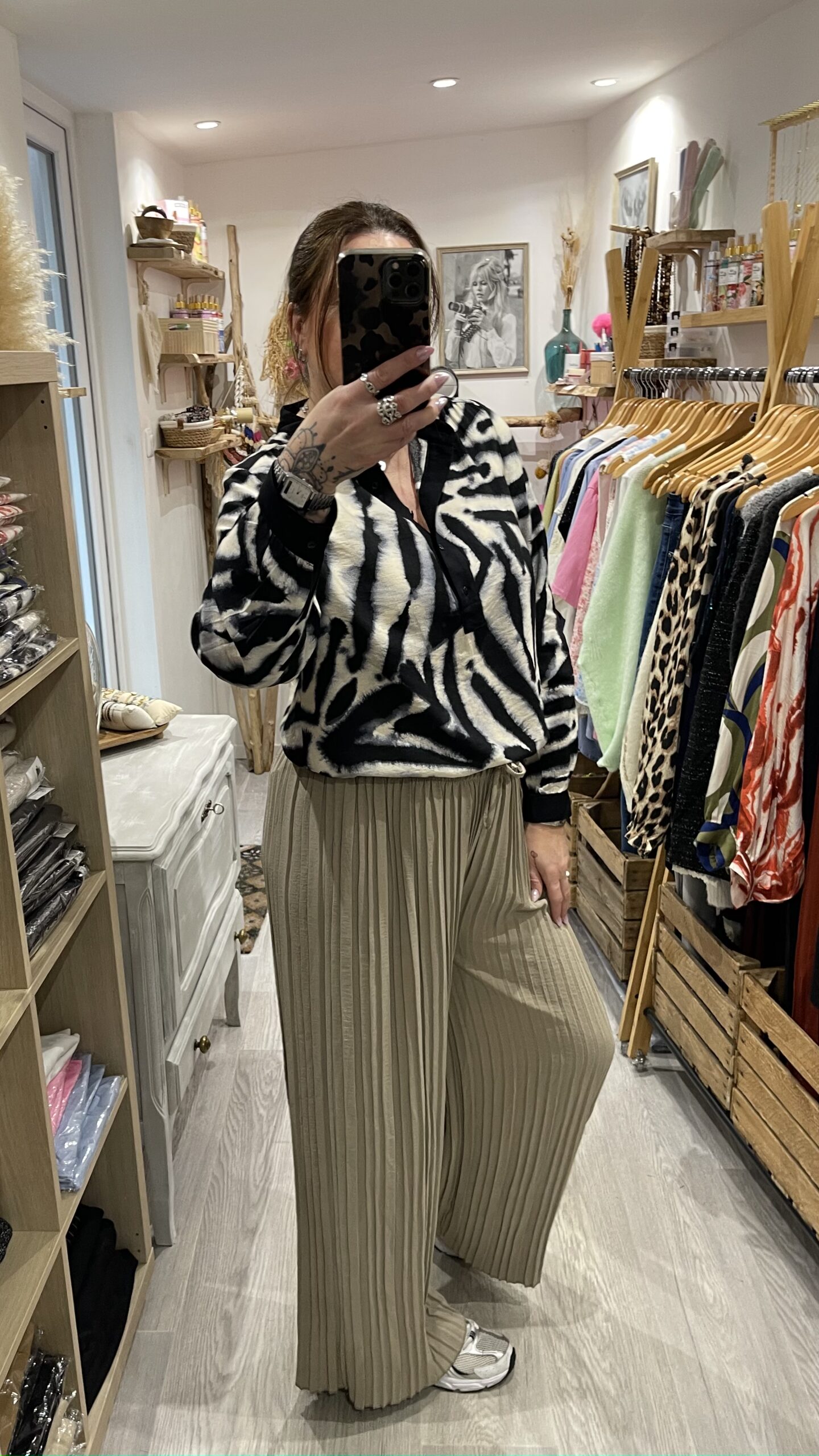 Pantalon Milo beige – Image 3