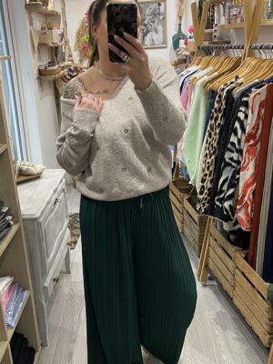 Pantalon Milo vert bouteille