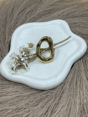 Bague Amber en acier inoxydable