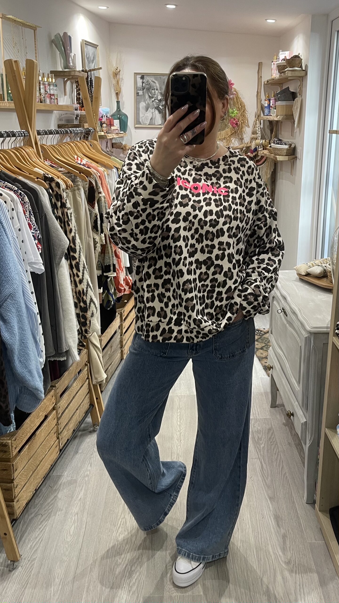 Sweat Iconic beige – Image 6