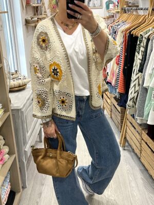 Cardigan Loana taupe