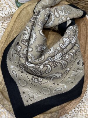 Foulard Basile beige