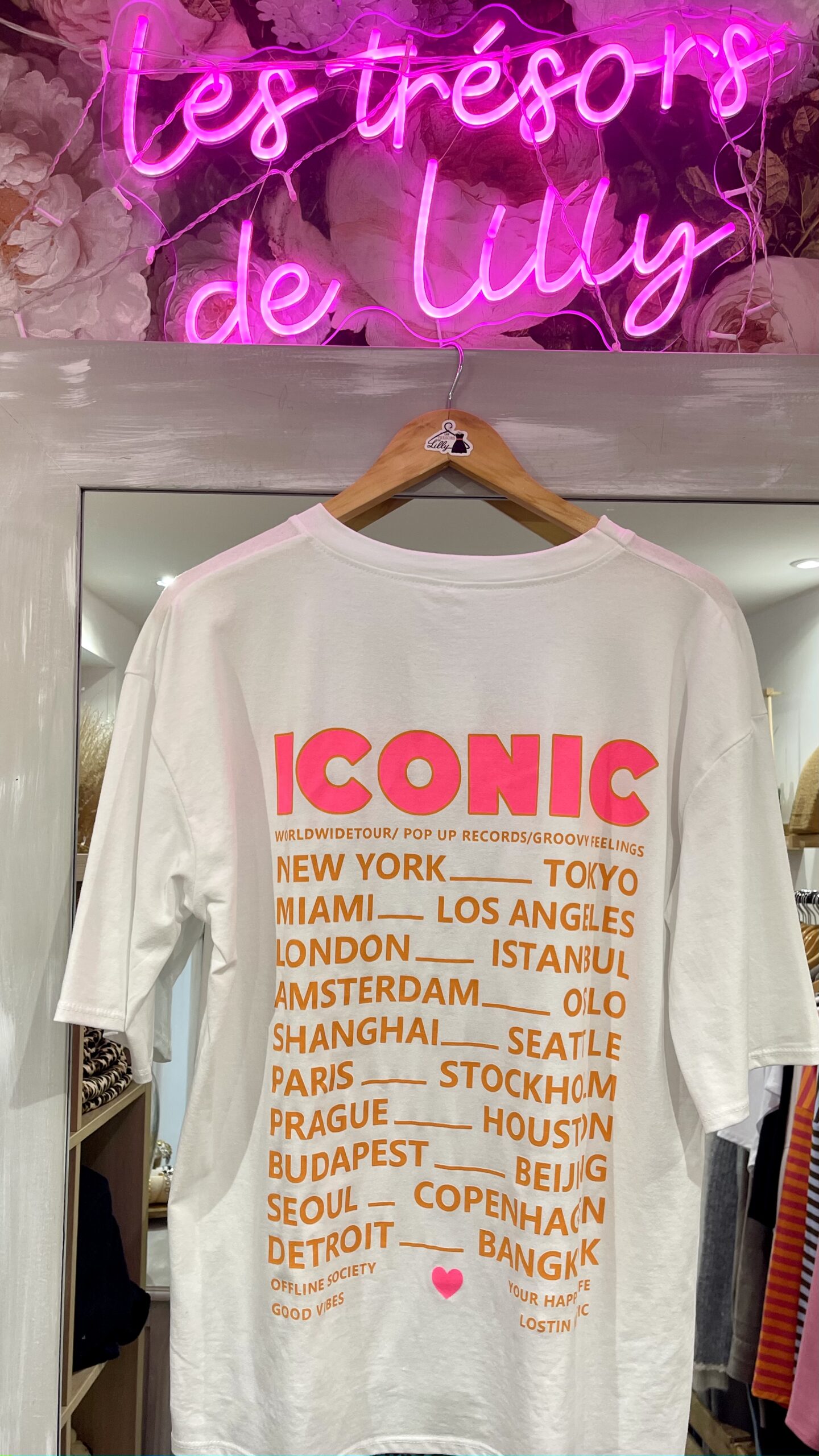 T-shirt Iconic blanc – Image 3