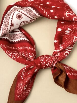 Foulard Marcelin rouge