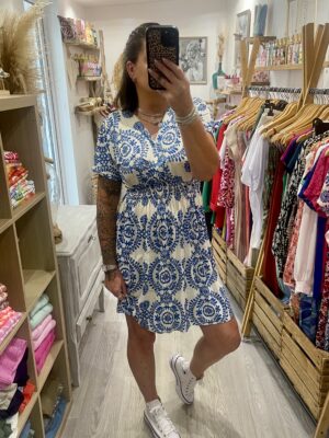 Robe Santorin courte