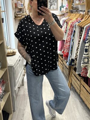 Blouse Catalina noire