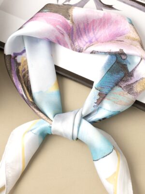 Foulard Flo bleu