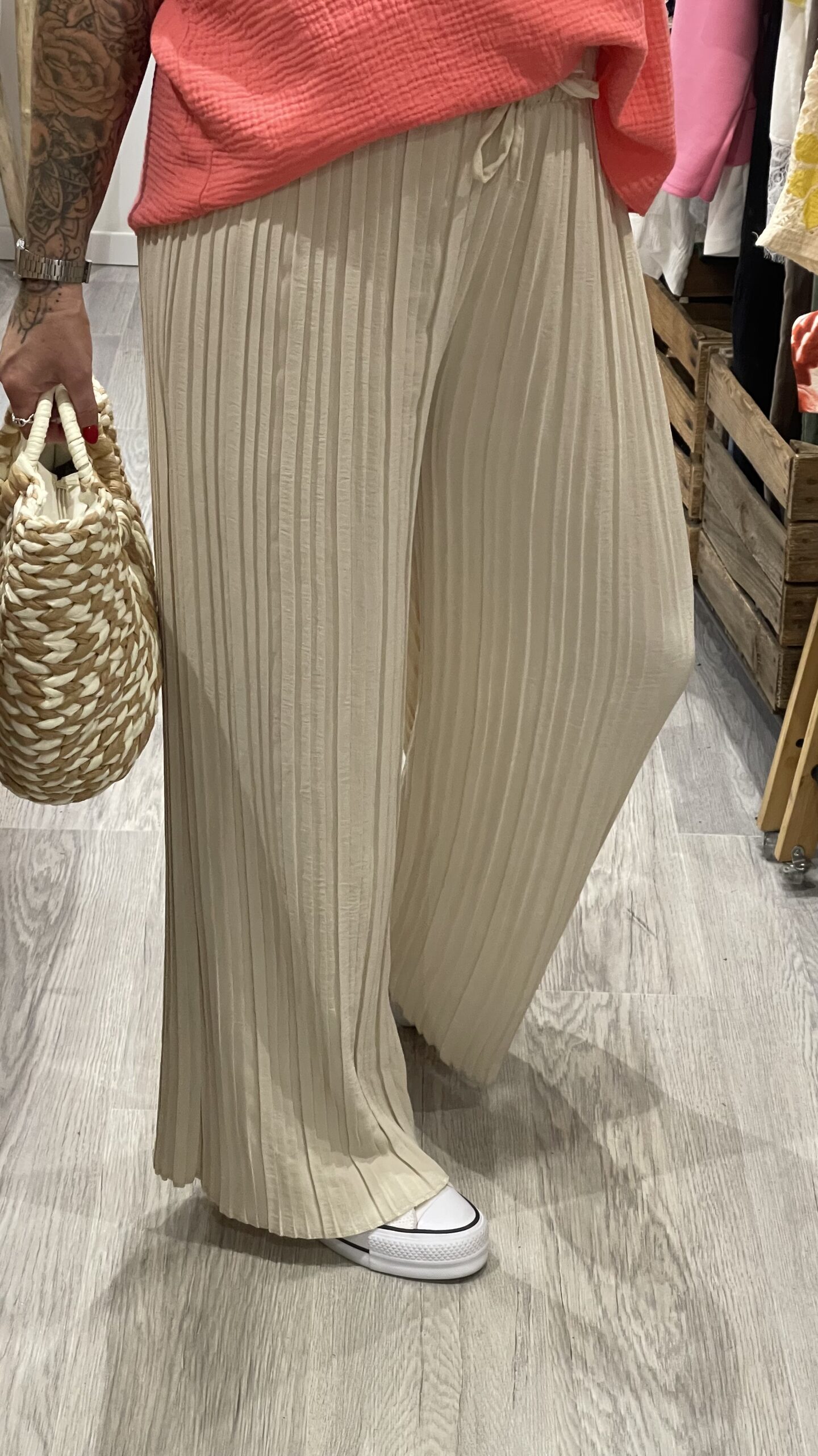 Pantalon Milo beige – Image 5