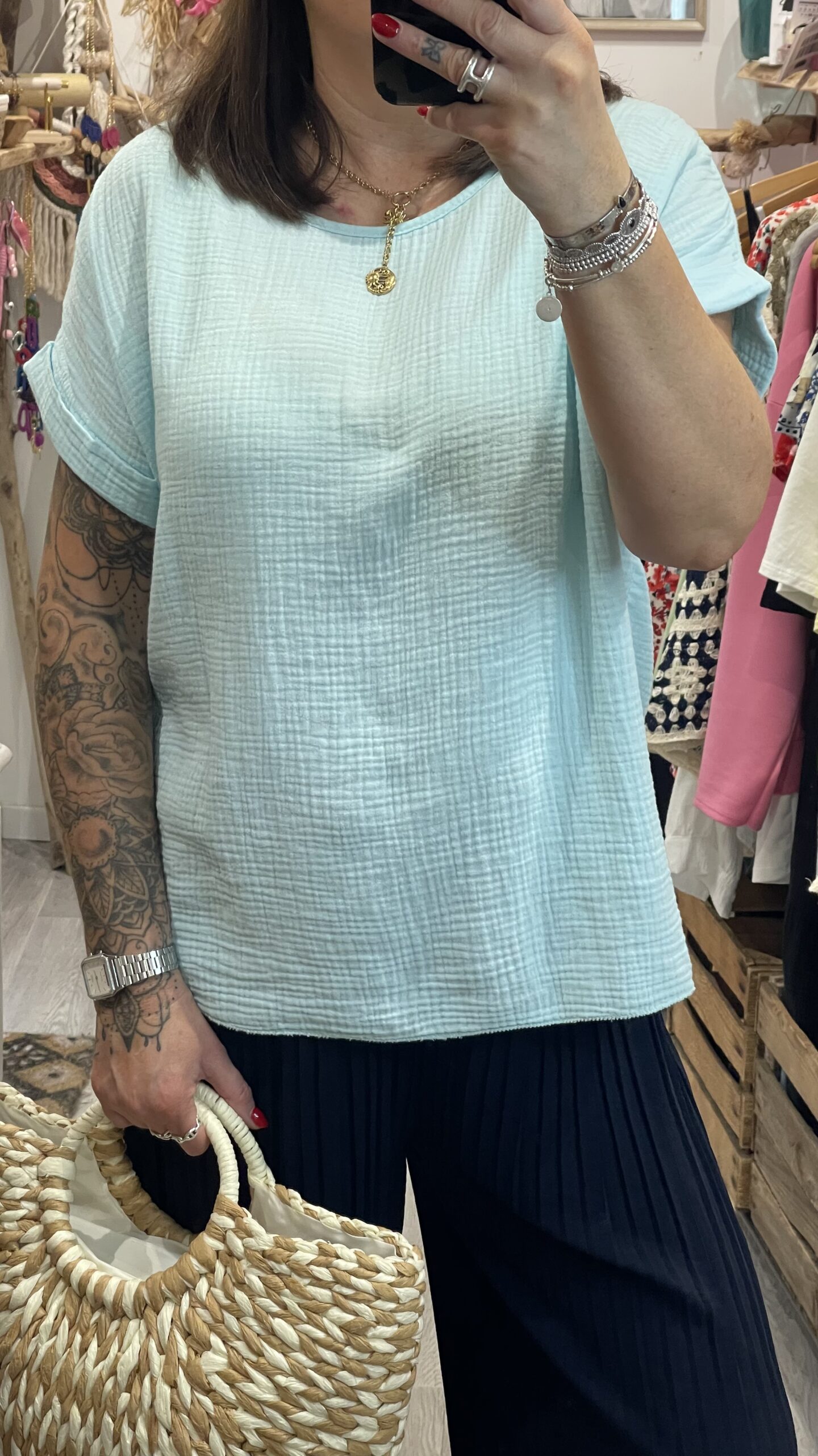 Pantalon Milo bleu marine – Image 7