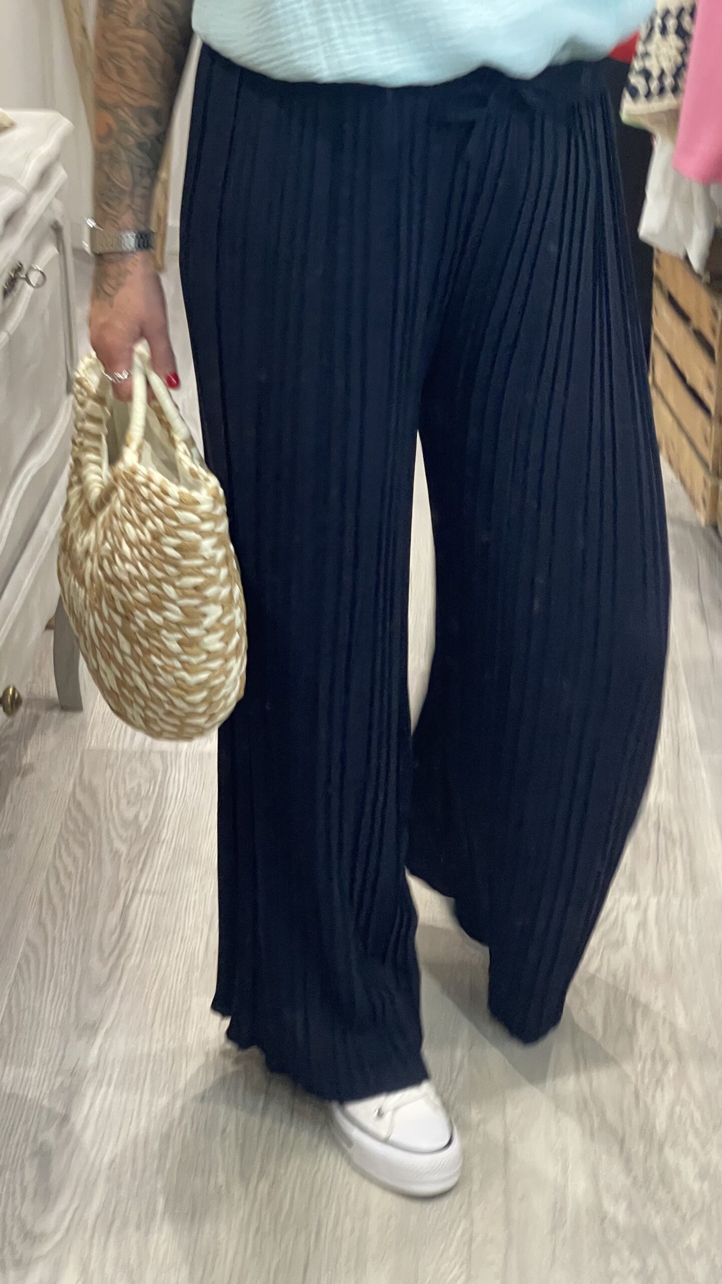 Pantalon Milo bleu marine – Image 3
