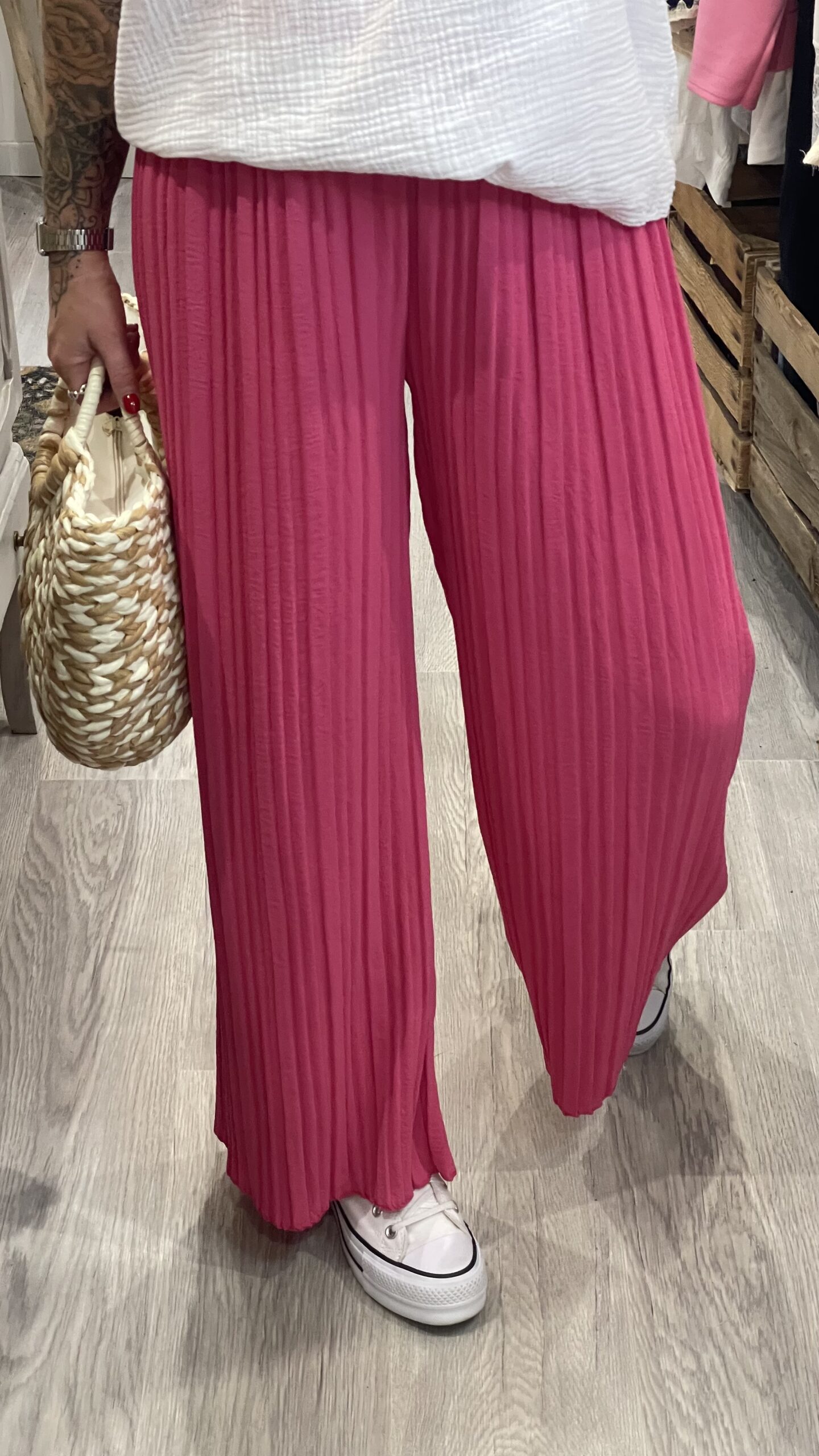 pantalon Milo fuchsia – Image 4