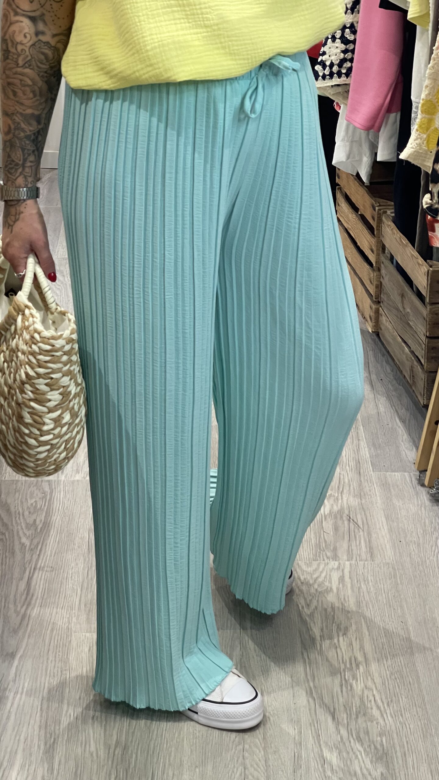 Pantalon Milo turquoise – Image 5