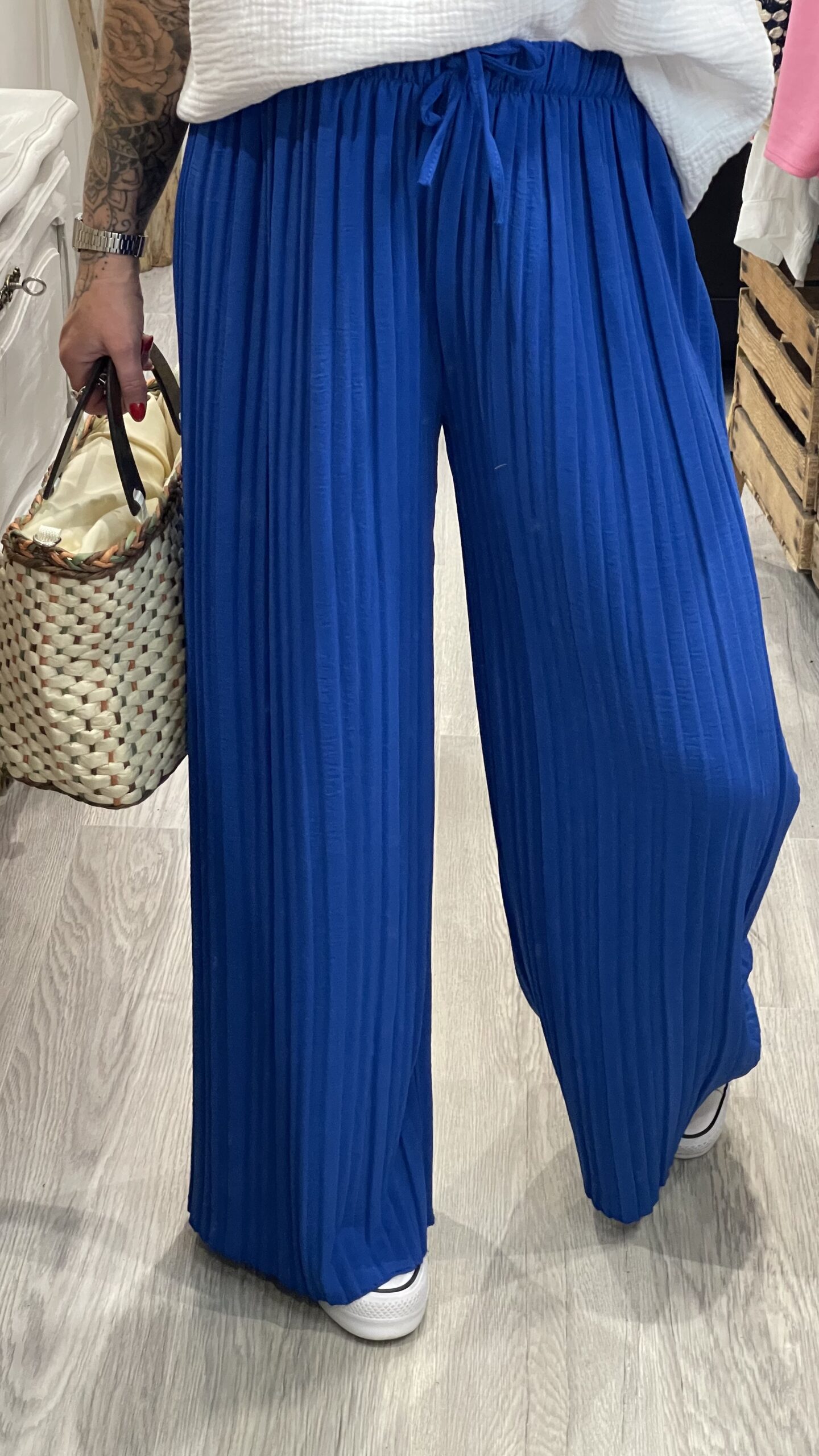 Pantalon Milo bleu électrique – Image 3