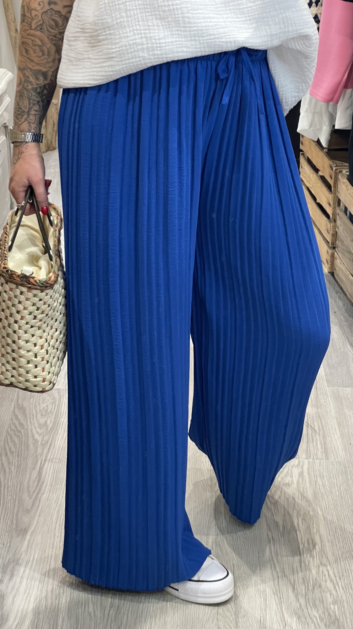 Pantalon Milo bleu électrique – Image 4