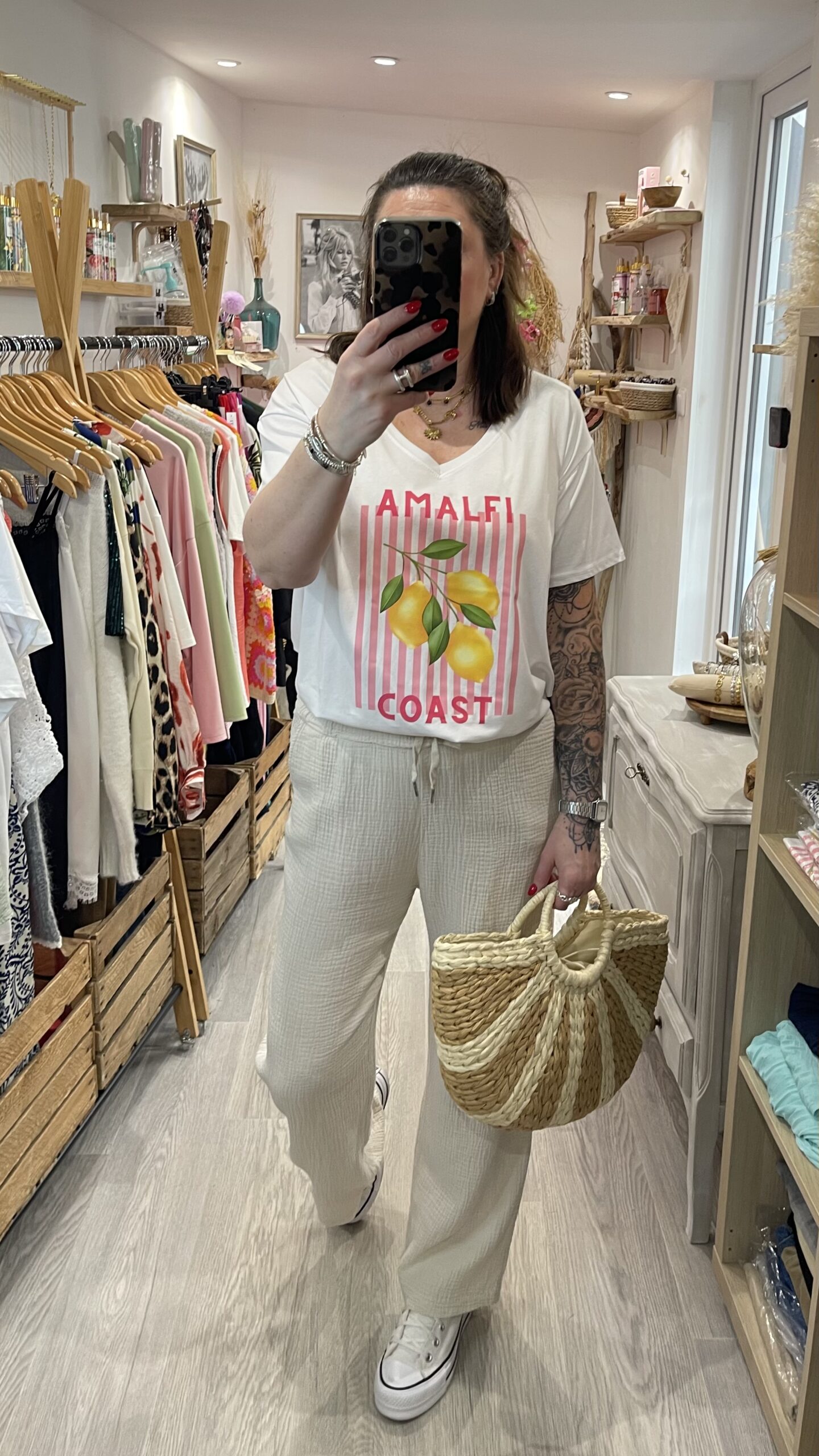 Pantalon Camillo beige – Image 2