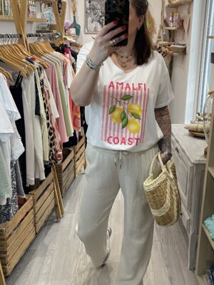 Pantalon Camillo beige