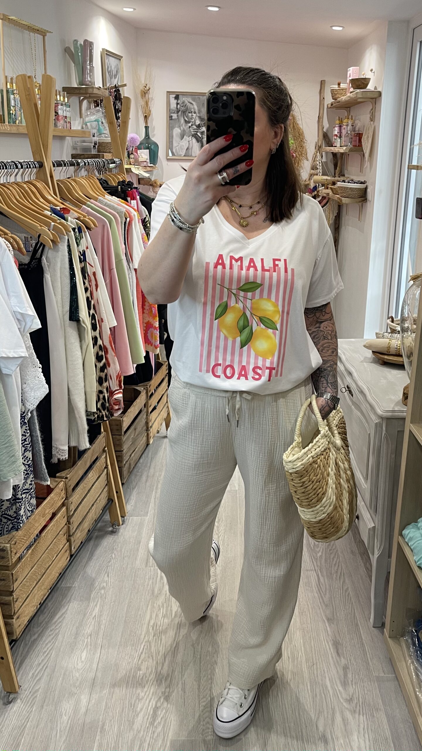 Pantalon Camillo beige