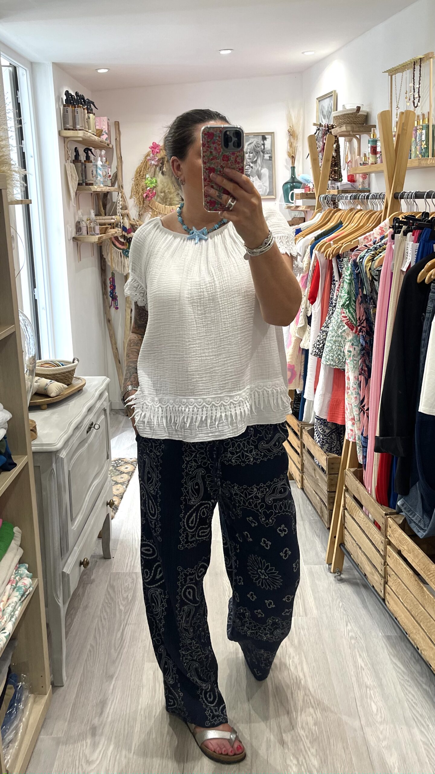 Pantalon Axelle bleu marine – Image 8