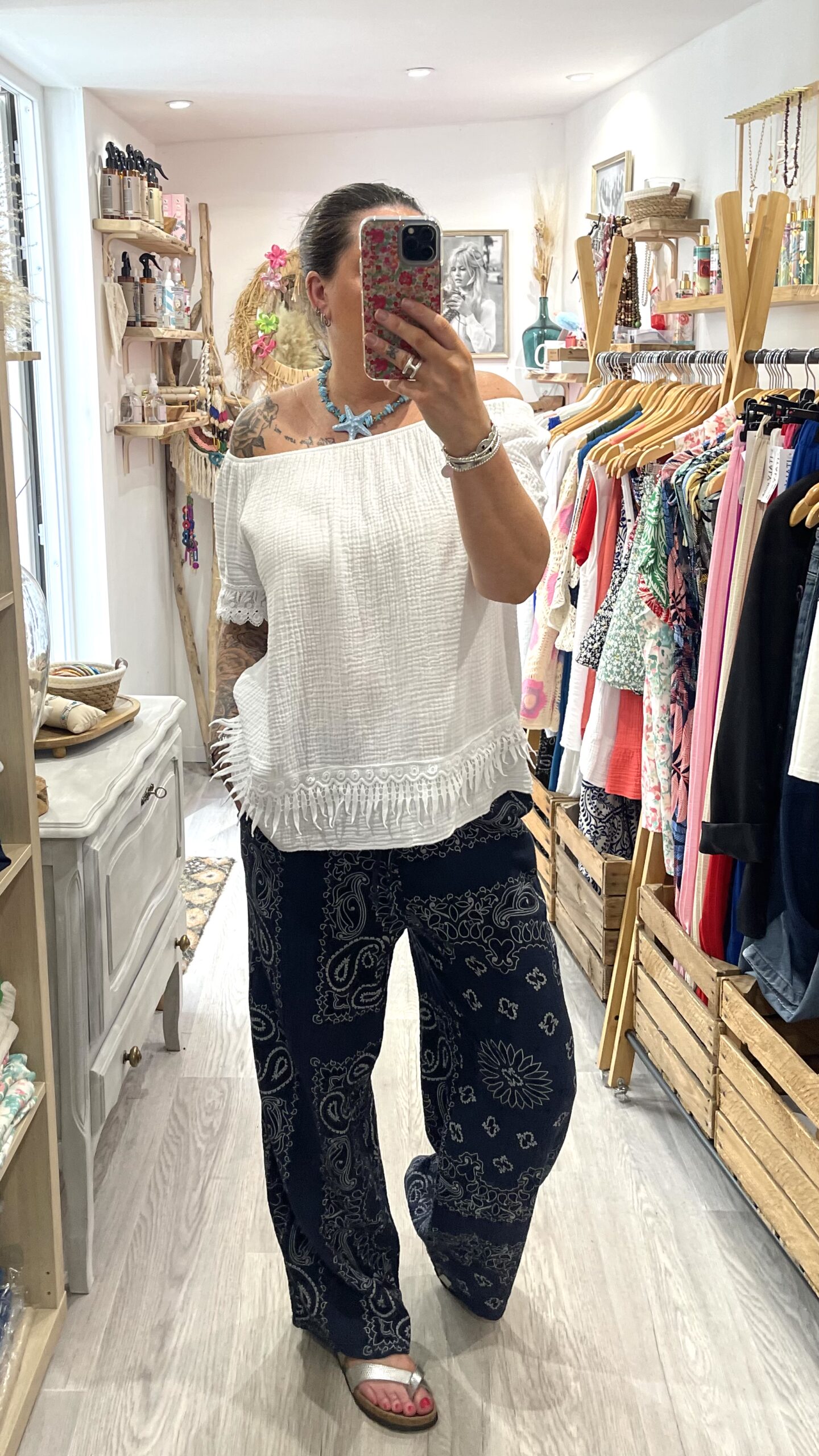 Pantalon Axelle bleu marine – Image 3