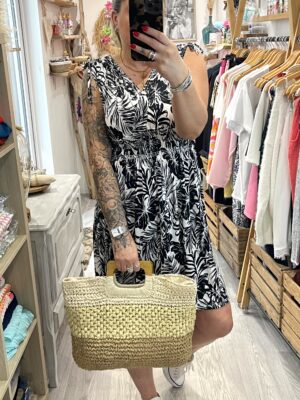 Robe courte Yness noire