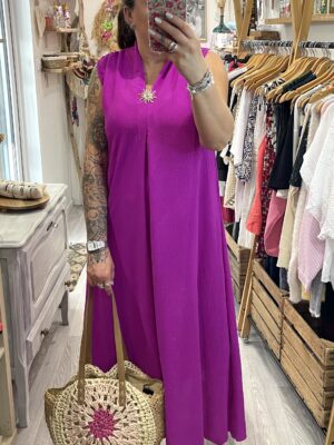 Robe Claire prune