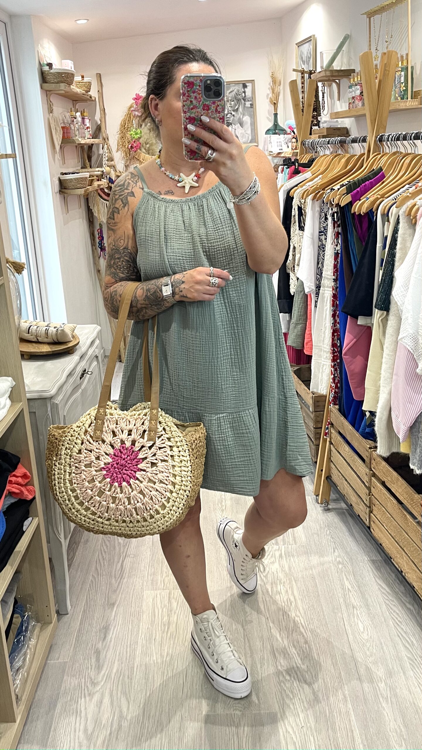 Robe Maria kaki