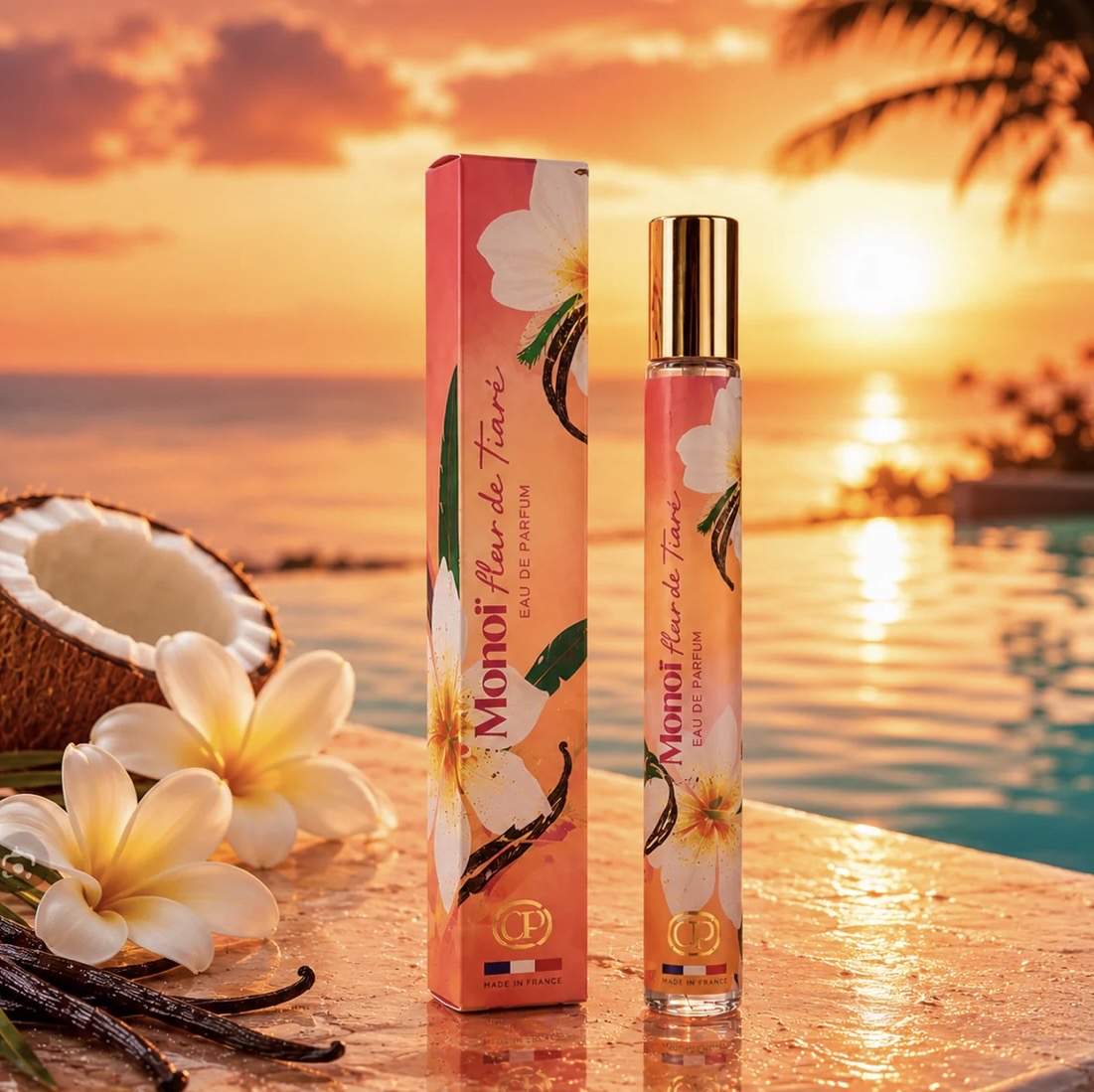 Eau de parfum Monoï Tiaré