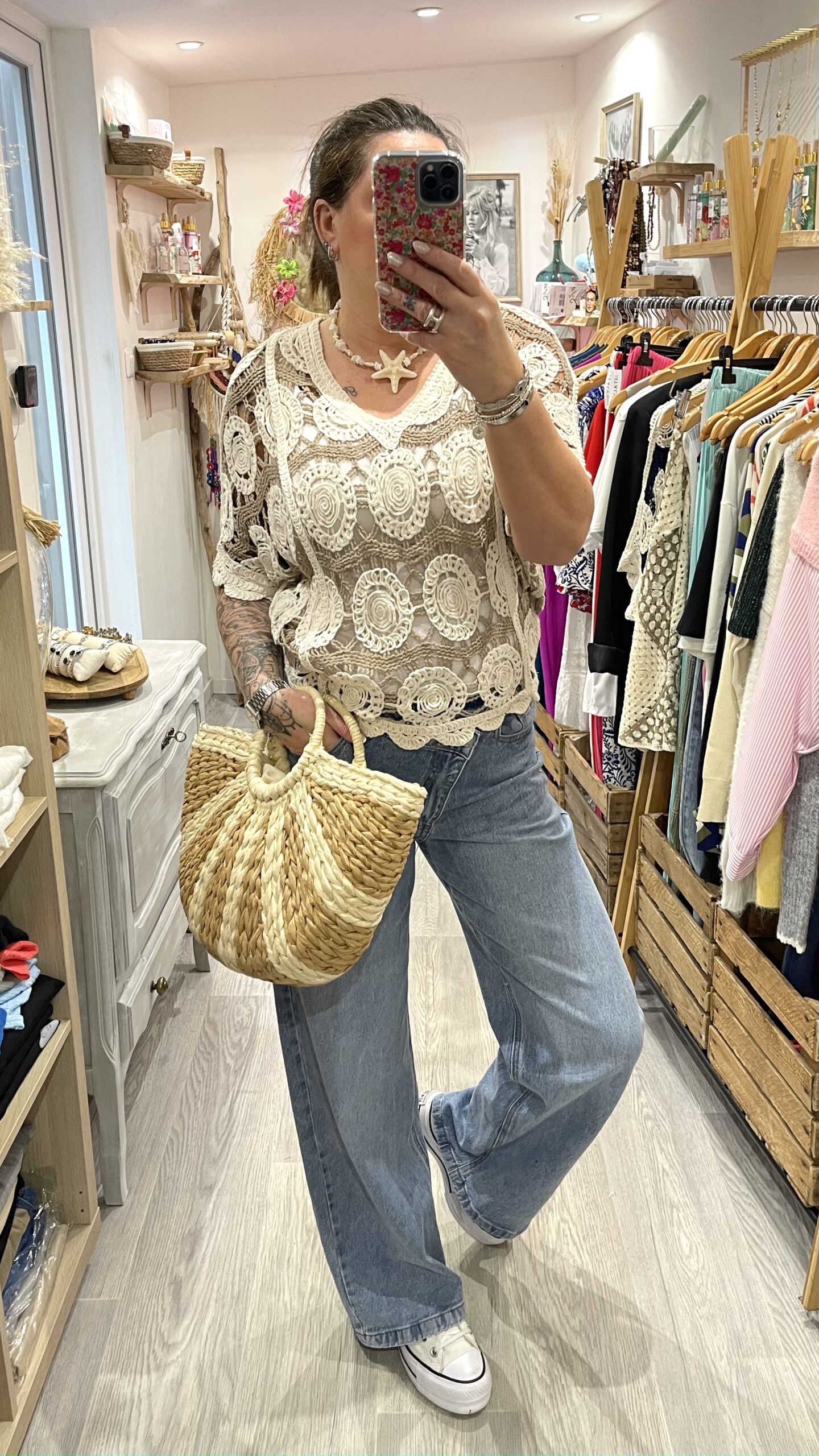 Blouse Miranda beige – Image 5