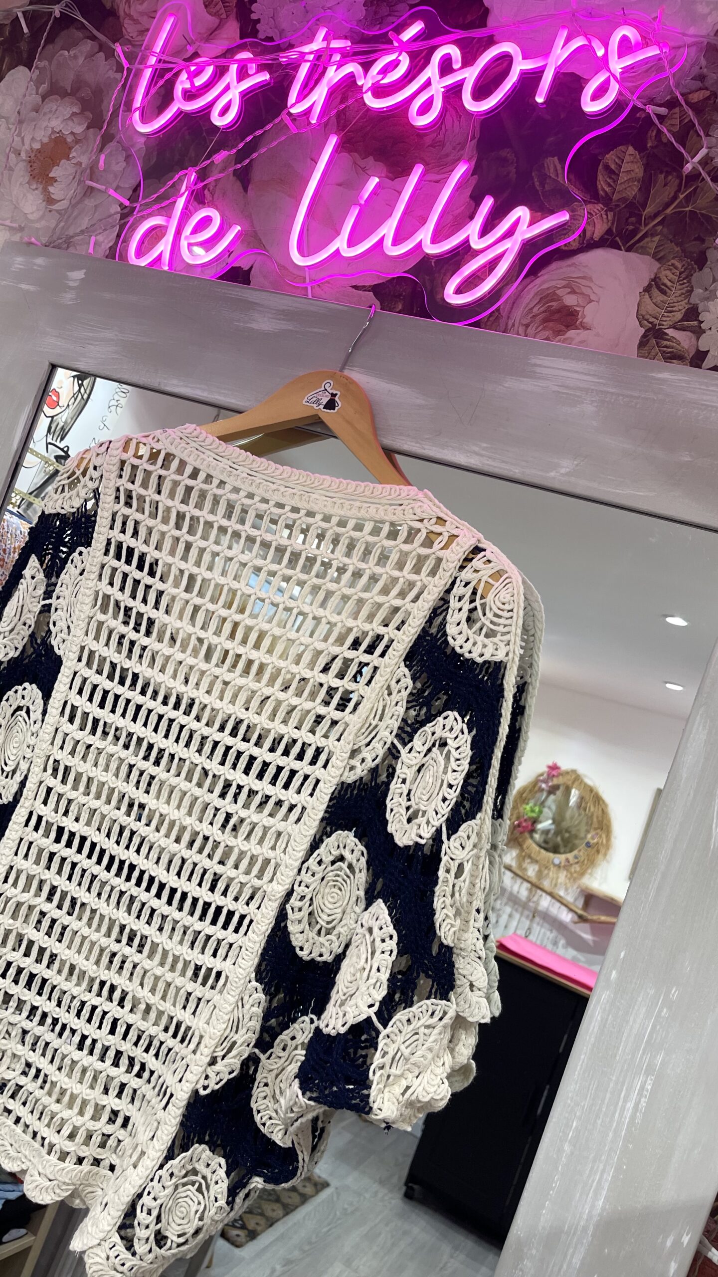 Blouse Miranda bleu marine – Image 9