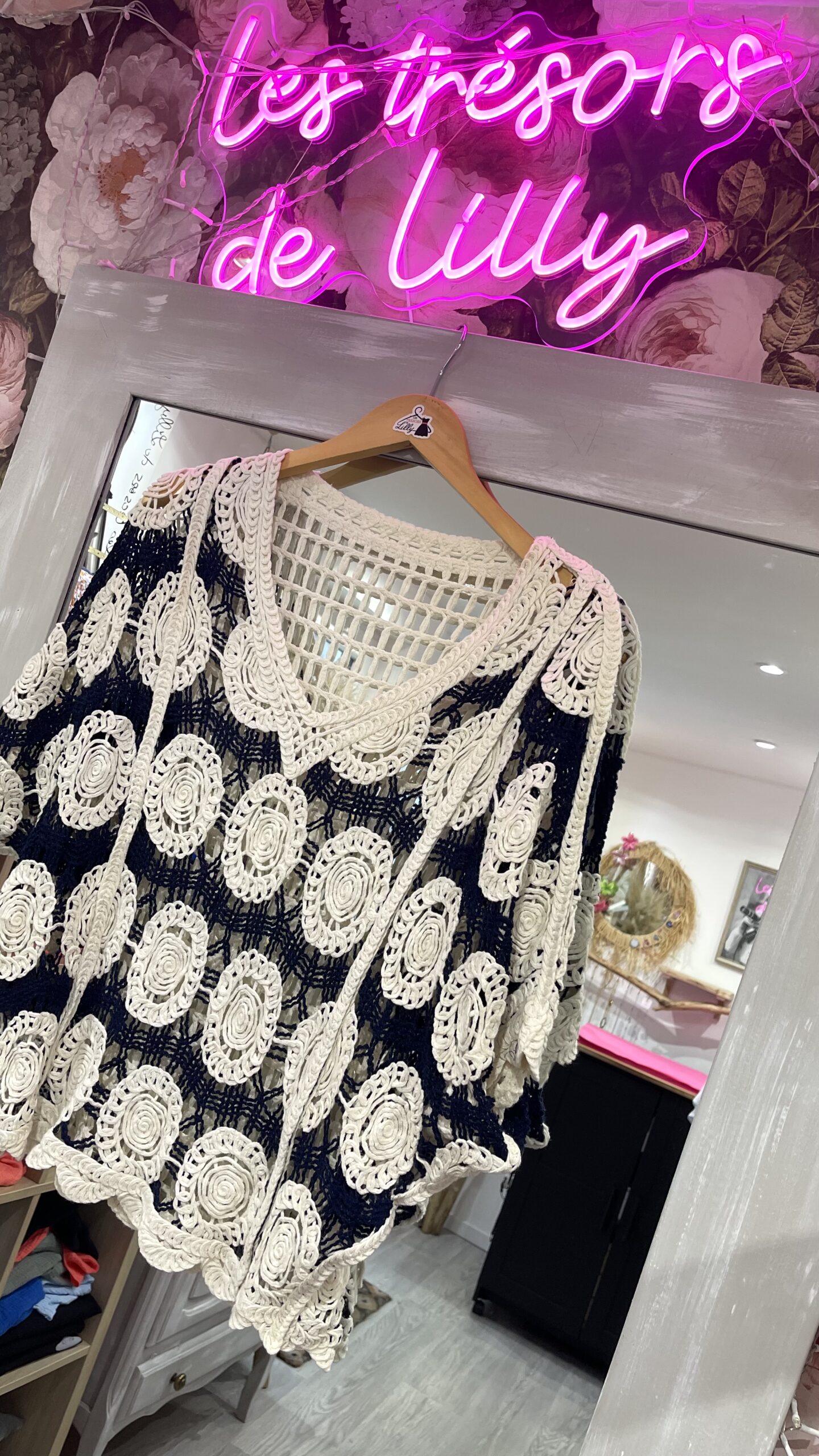 Blouse Miranda bleu marine – Image 10