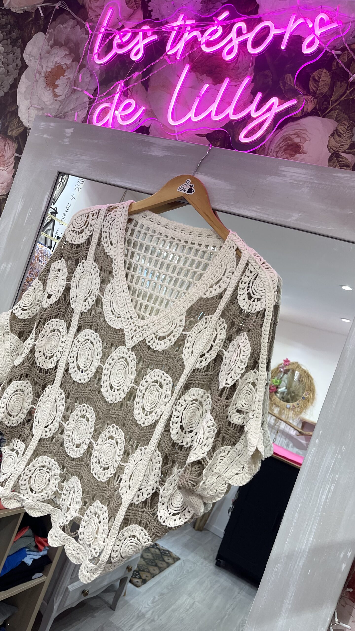Blouse Miranda beige – Image 9