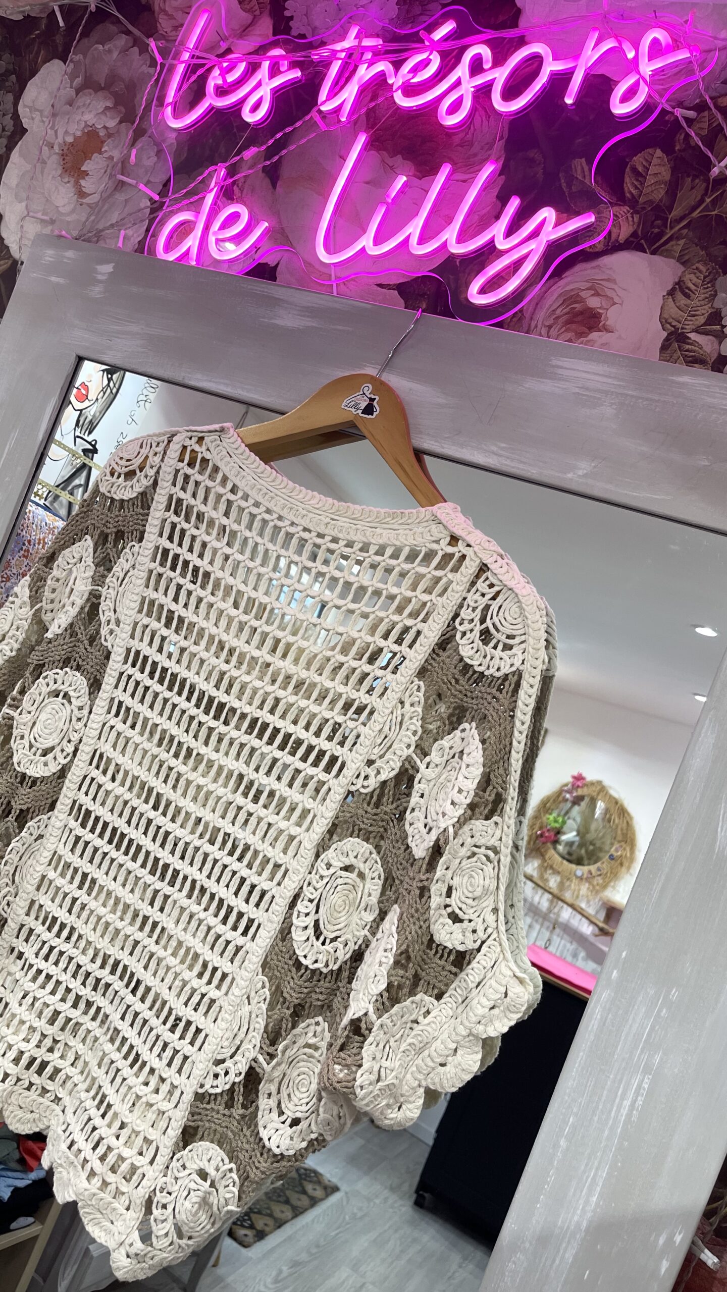 Blouse Miranda beige – Image 10