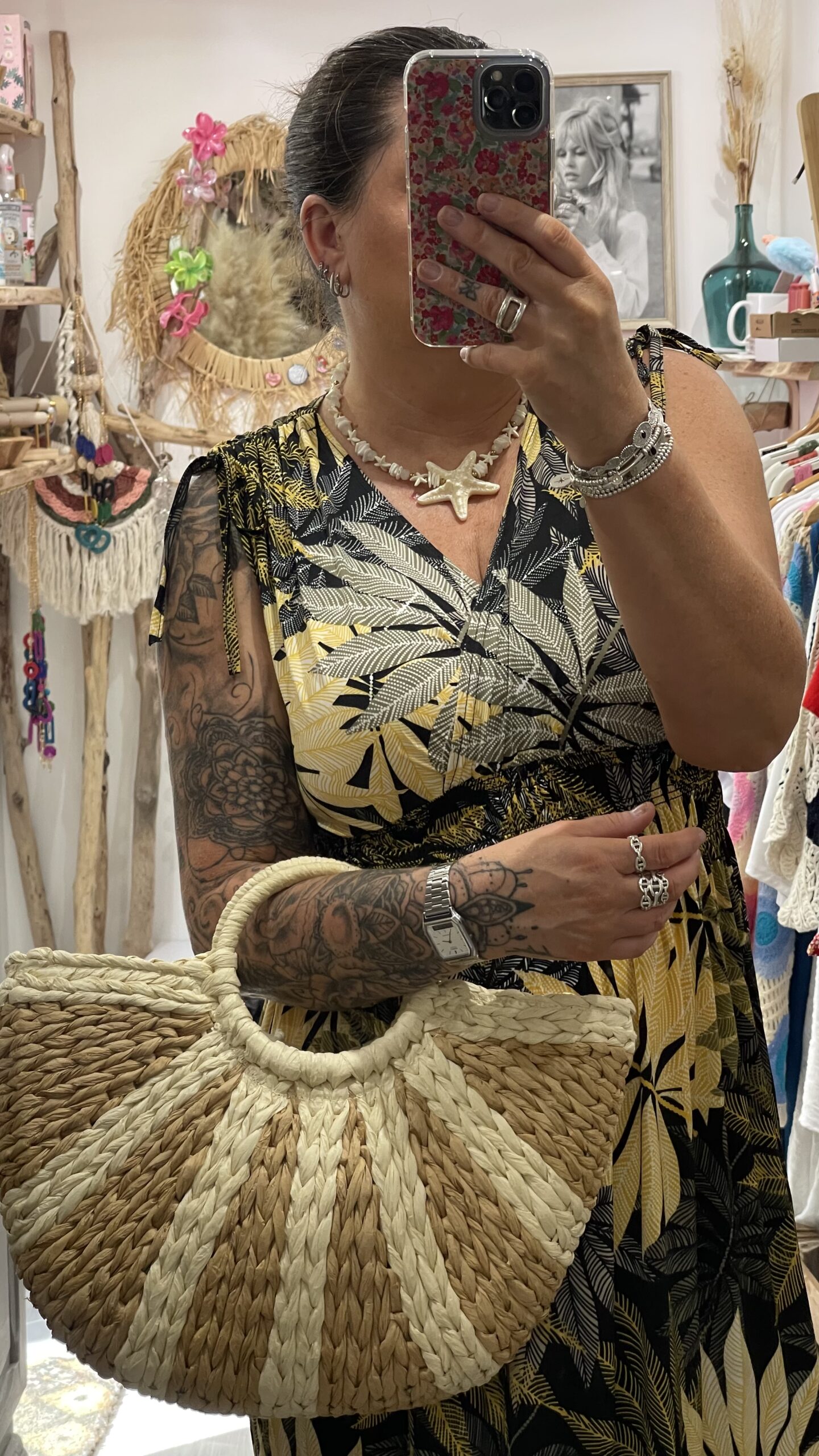 Robe longue Louisa jaune – Image 3
