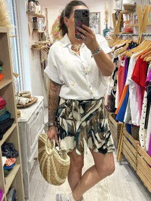 Jupe-short Rosalie vert