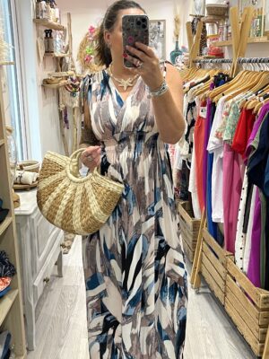 Robe Rosalie turquoise