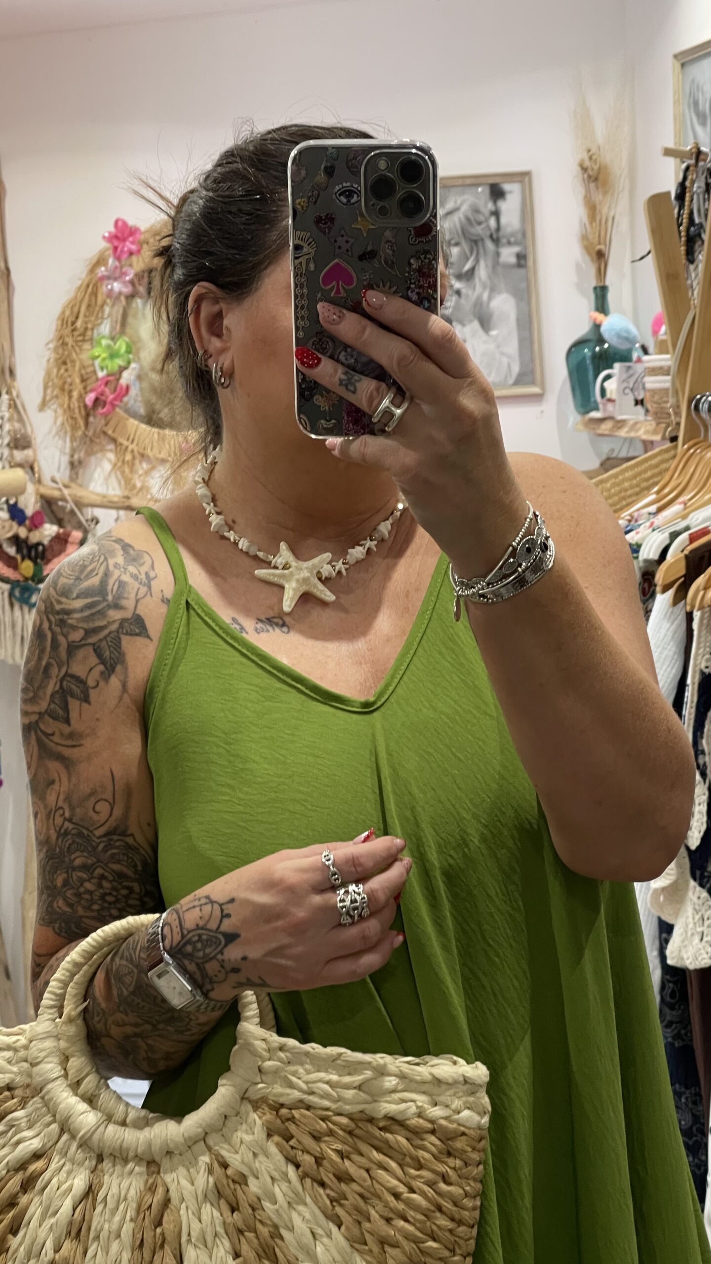 Robe Camille vert pistache – Image 4