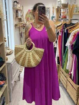 Robe Camille prune