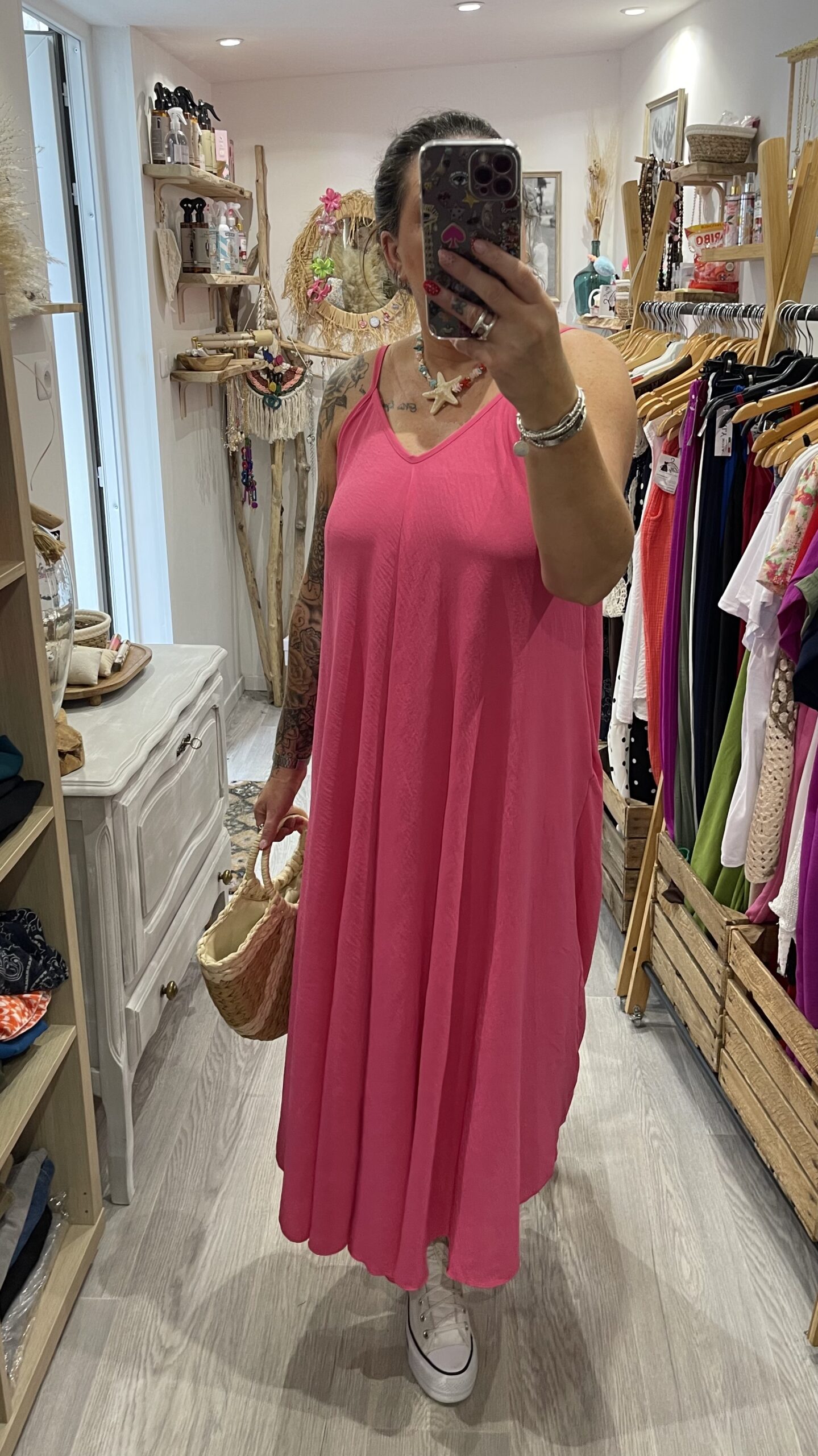 Robe Camille rose – Image 5