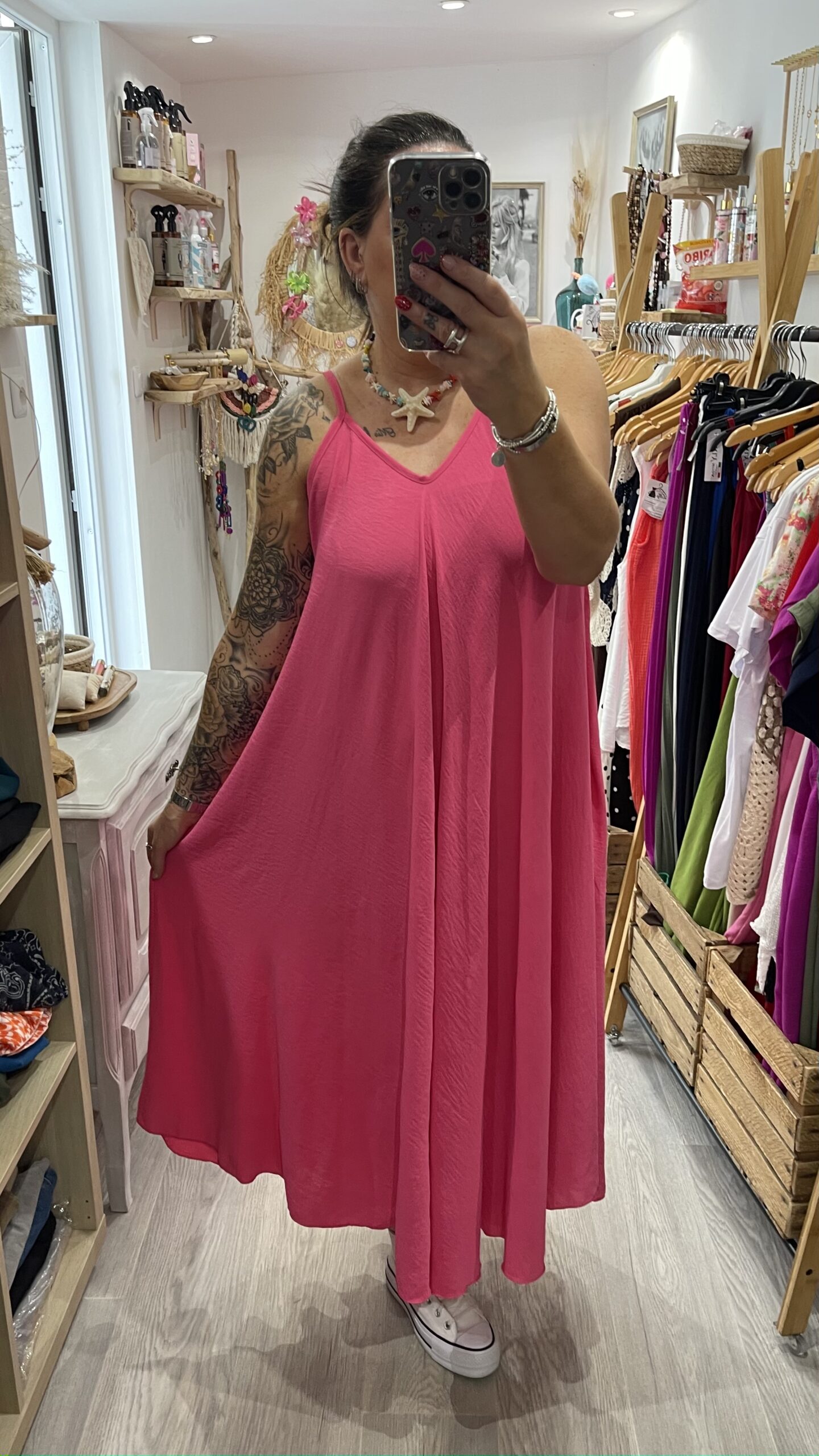 Robe Camille rose – Image 6