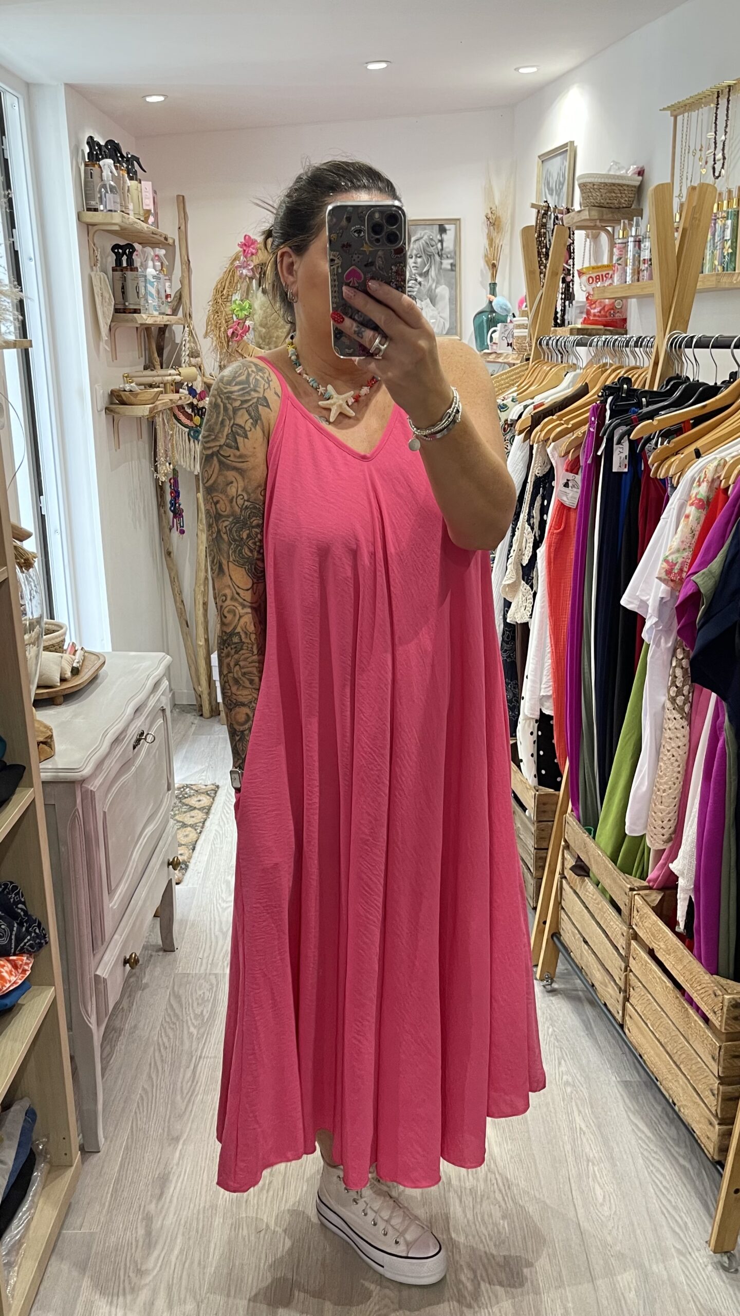 Robe Camille rose – Image 7