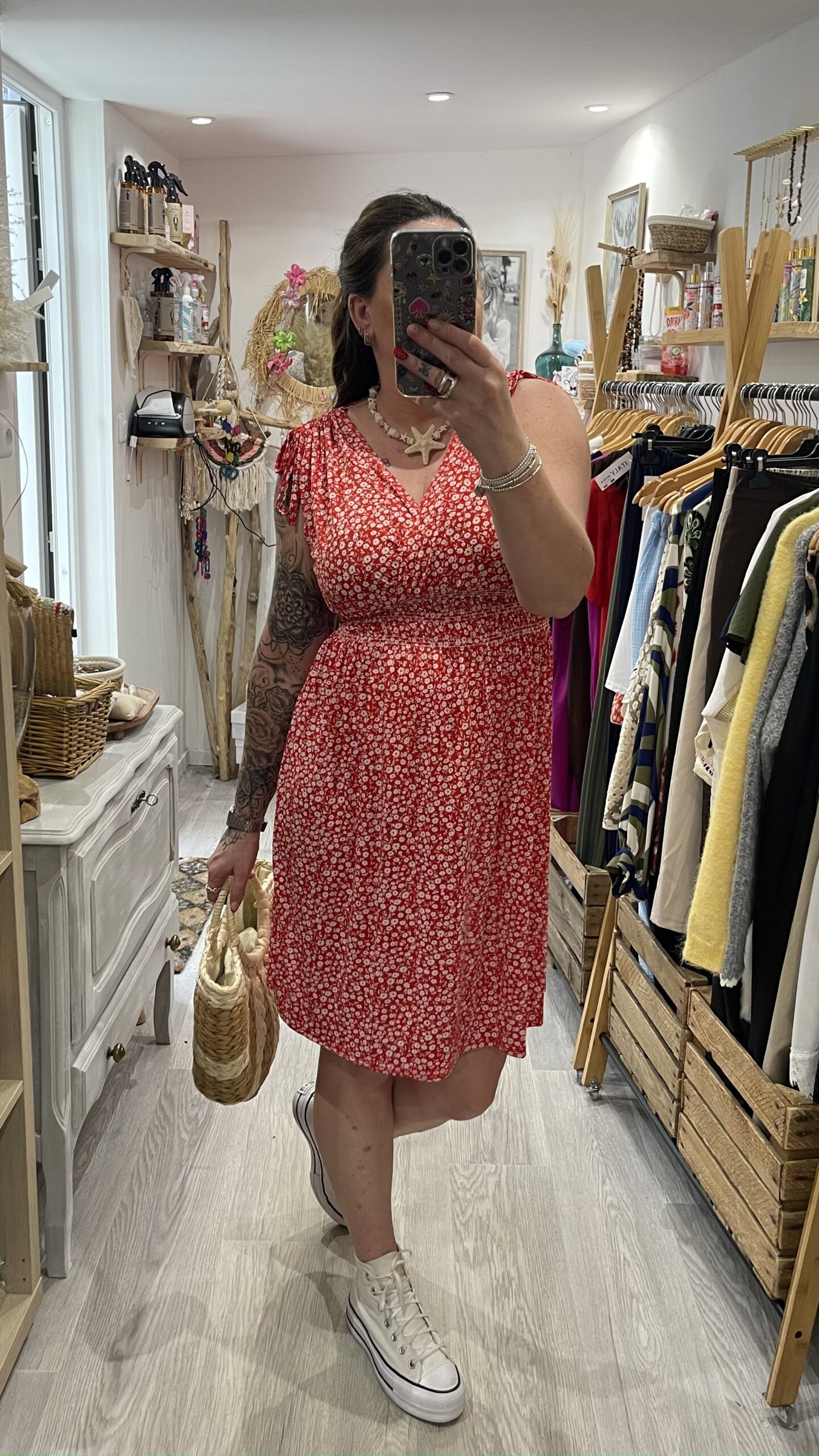 Robe Sady rouge