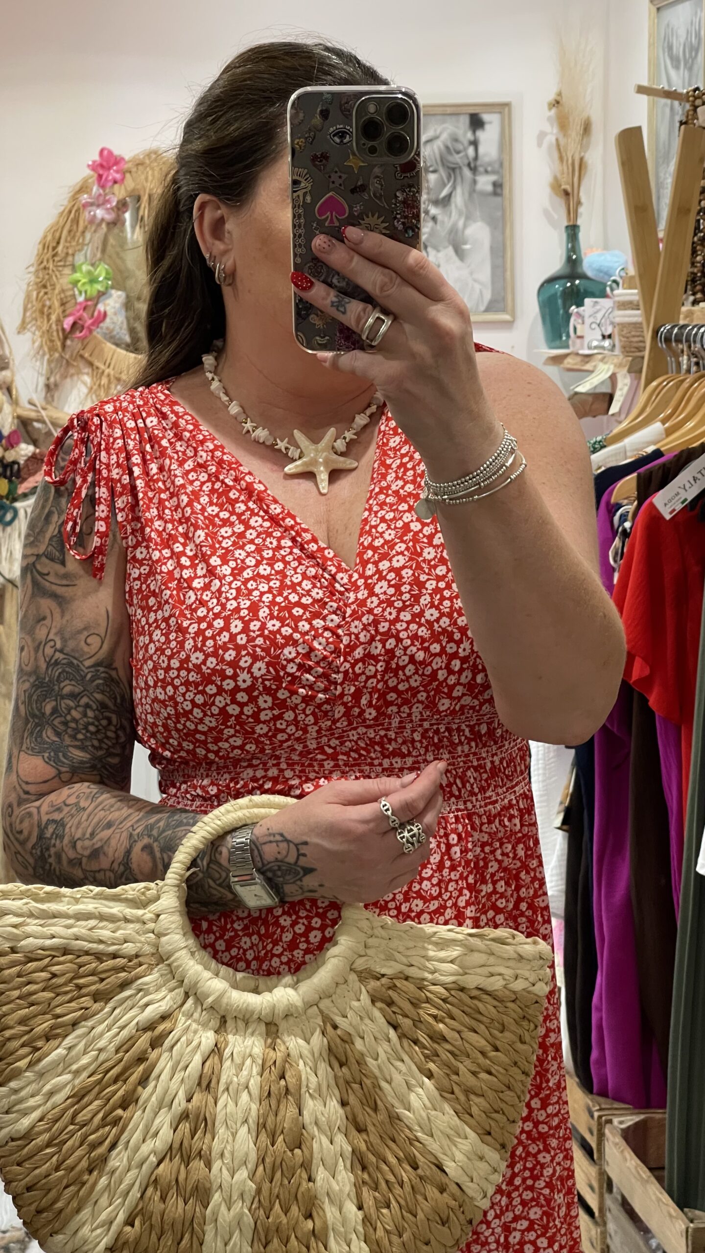 Robe Sady rouge – Image 4
