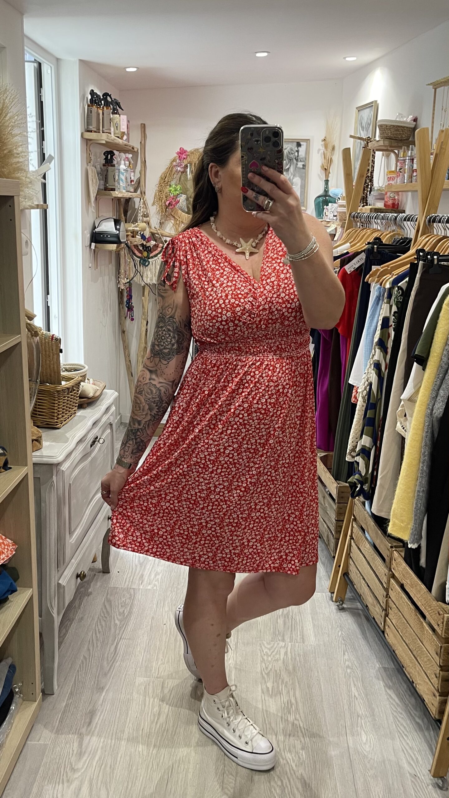 Robe Sady rouge – Image 5