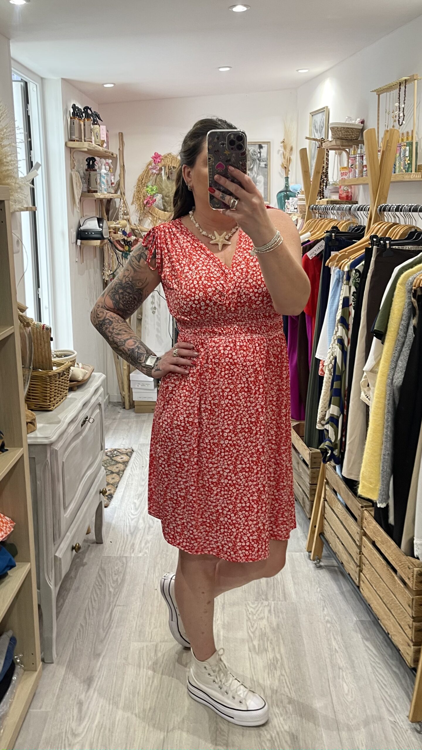 Robe Sady rouge – Image 6