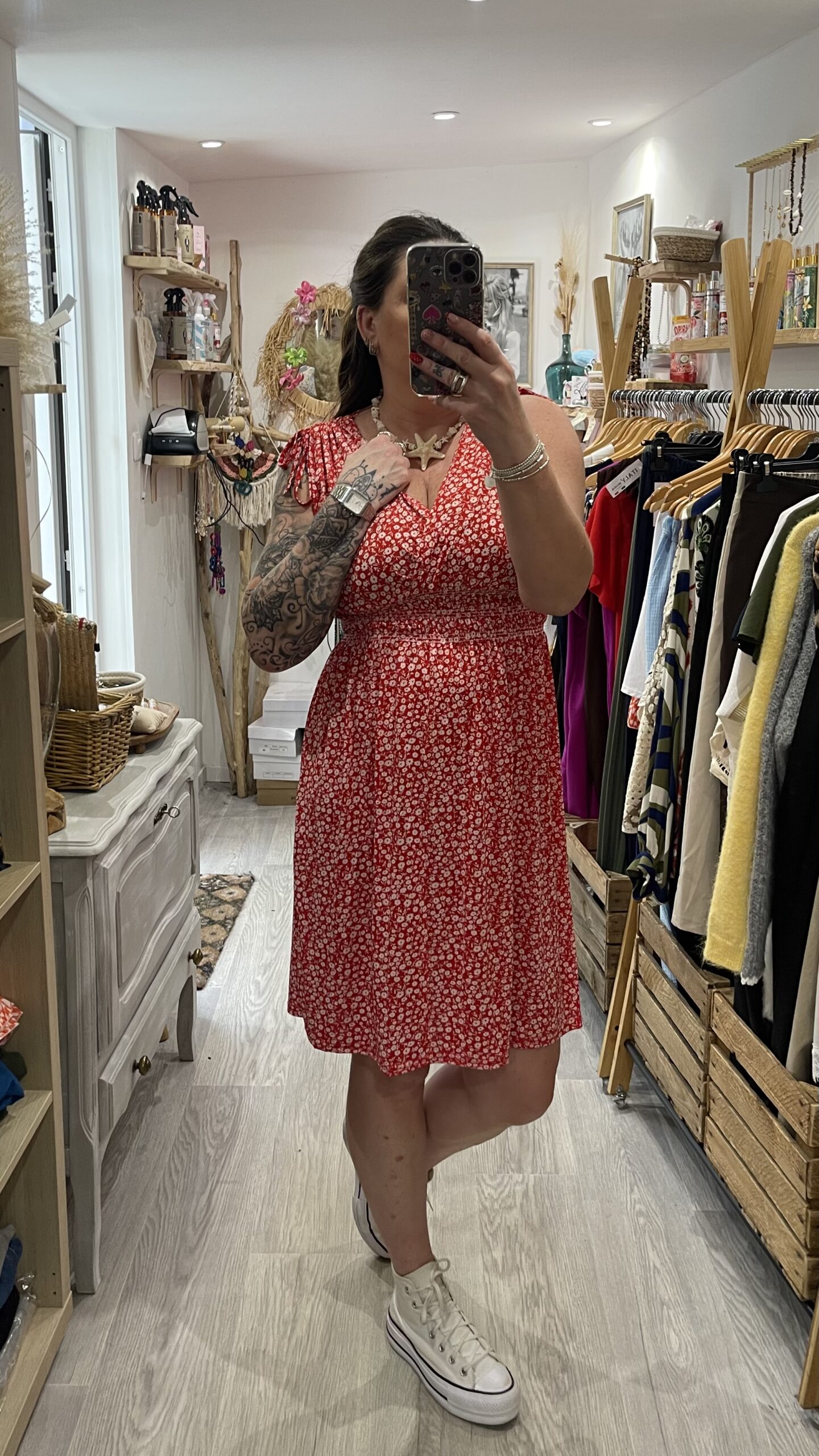 Robe Sady rouge – Image 7