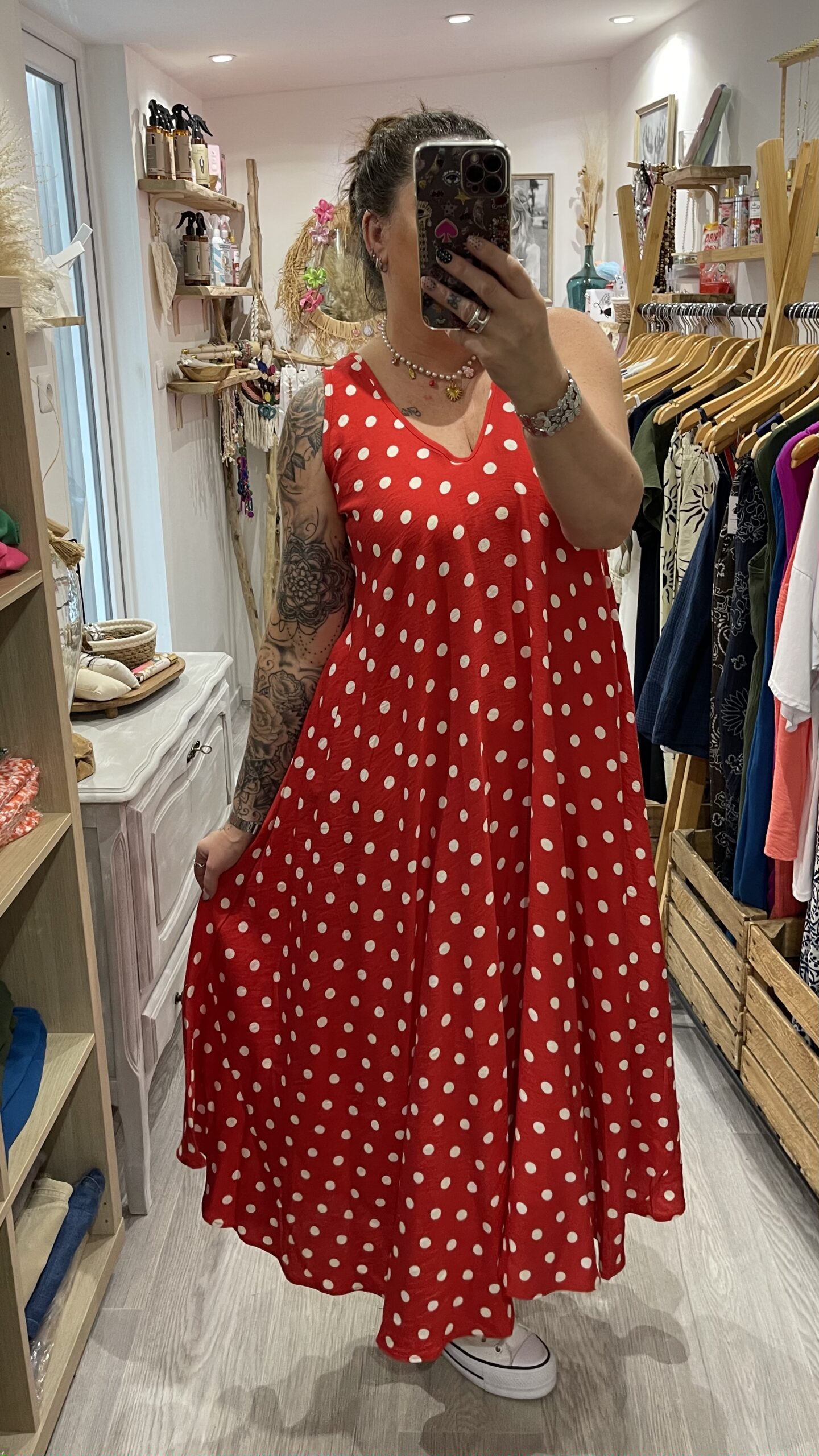 Robe Gaby rouge